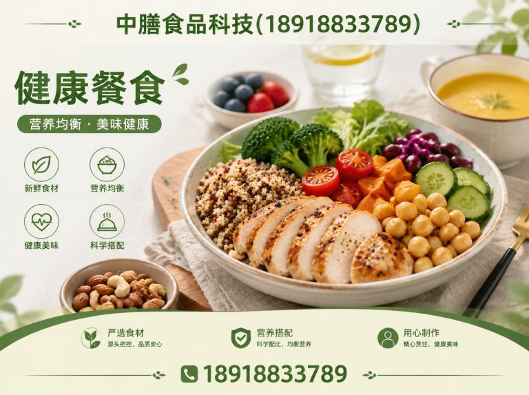 青浦区中膳食品科技展示图